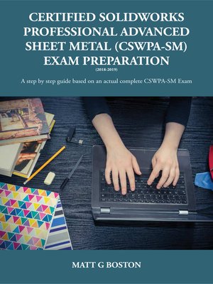 cover image of Certified Solidworks Professional Advanced Sheet Metal Exam Preparation